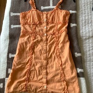 Orange Urban Outfitters Minidress